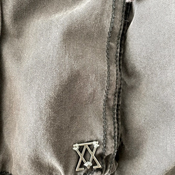 Talula Babaton gray quilted Trooper Utility jacket - Picture 5 of 6